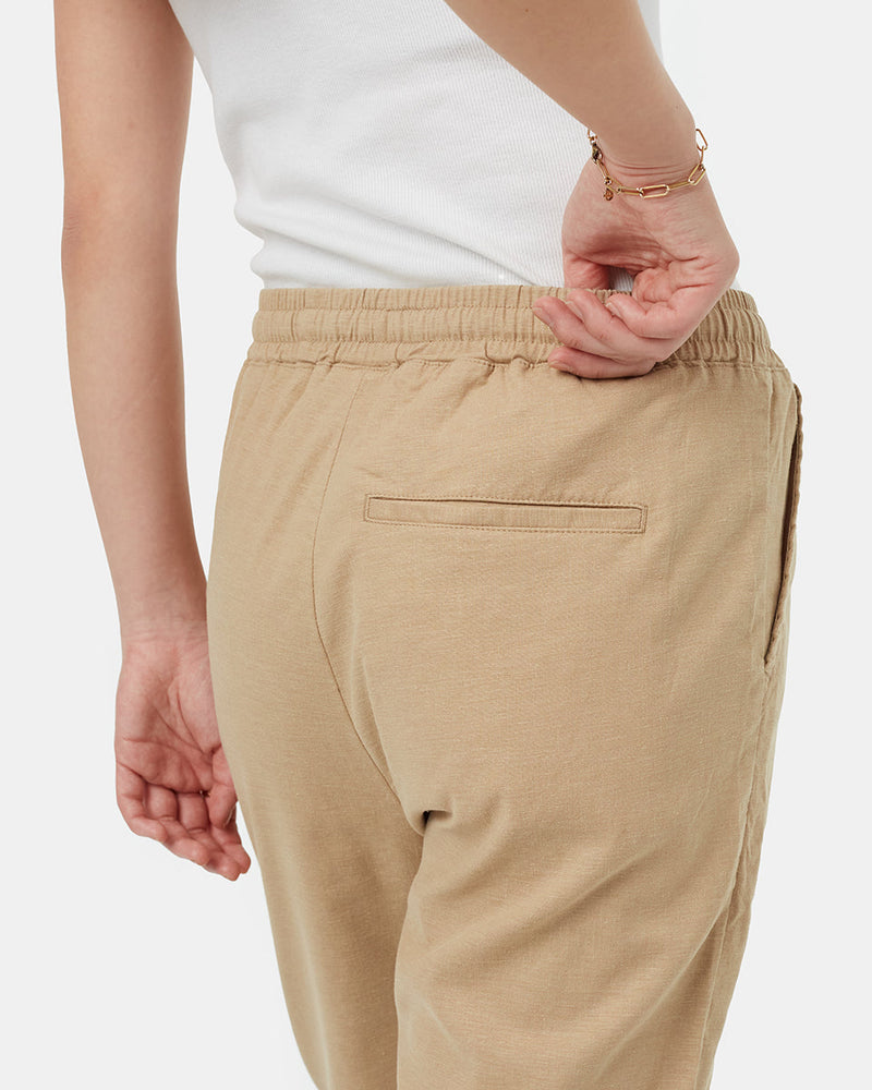 Brown-Hemp-Tencel-Jogger