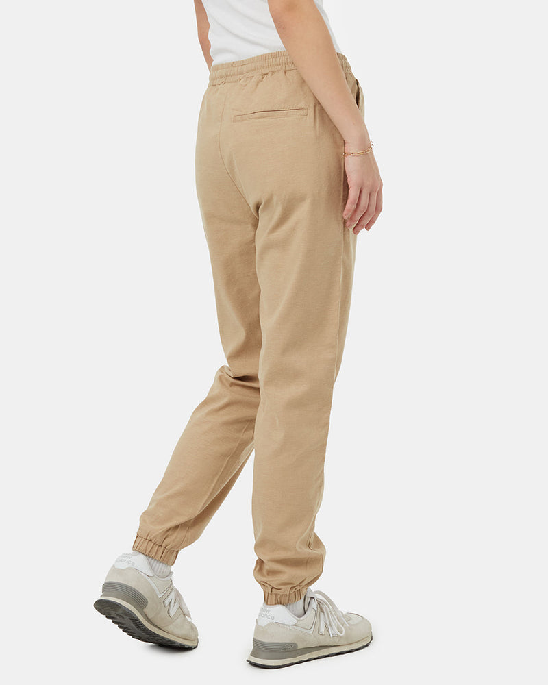 Brown-Hemp-Tencel-Jogger
