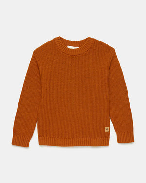 Brown-Kids-Organic-Cotton-Crew-Sweater