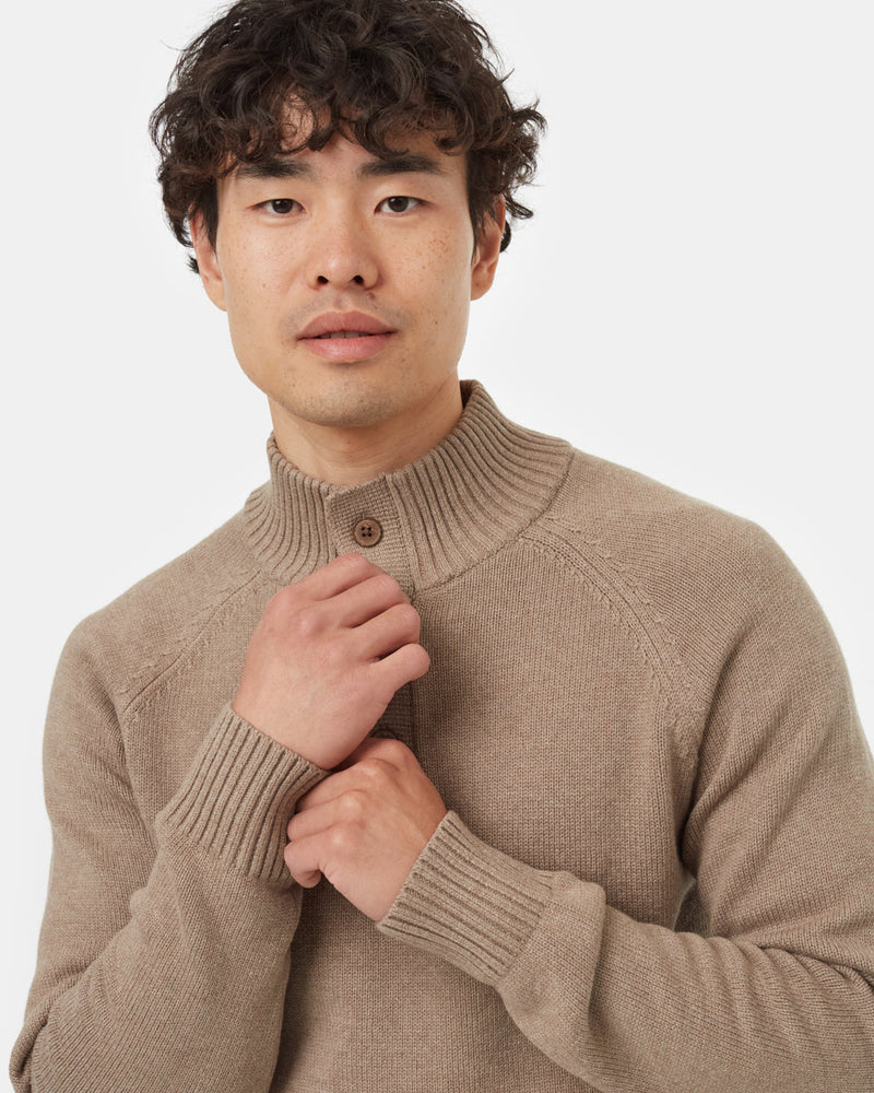 Brown-Men_s-Button-Knit-Jumper