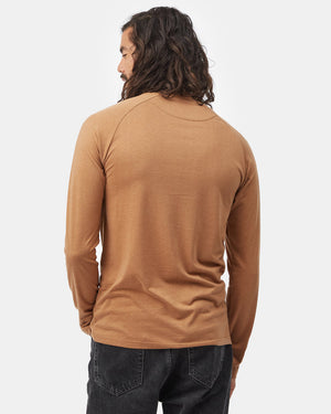 Brown_Mens_Henley_Longsleeve_Shirt