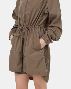 Brown-Sustainable-Hooded-Jacket