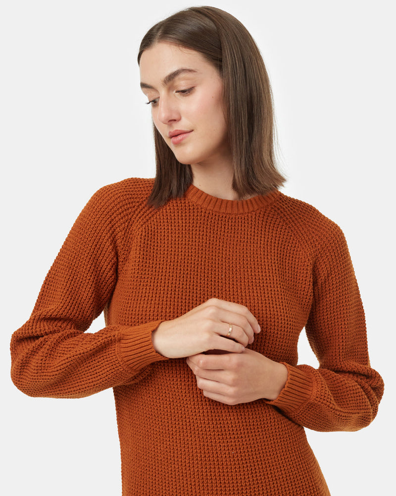 Brown-Women_s-Cotton-Sweater-Dress