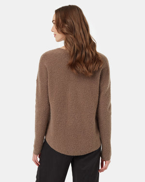 Brown-Women_s-Eco-Friendly-V-Neck-Knit-Sweater