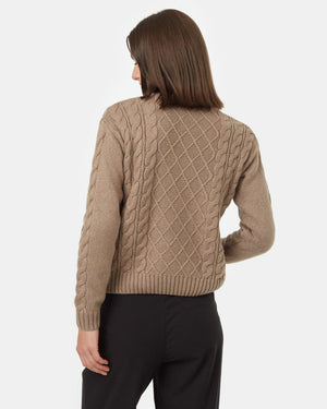 Brown-Women_s-Knit-Wool-Ribbed-Jumper