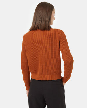 Brown-Women_s-Organic-Cotton-Knit-Sweater