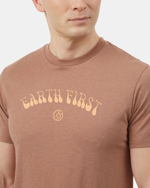 Brown Earth Day Graphic Tee