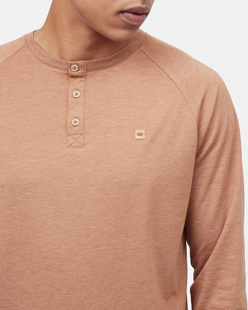 Brown Men's Eco-Friendly Button Shirt