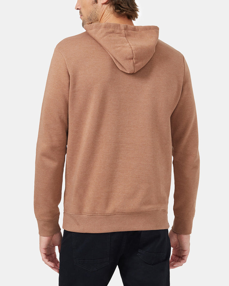 Brown Treelinen Graphic Pullover