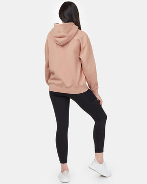 Brown Women's Eco-Friendly Pullover Hoodie