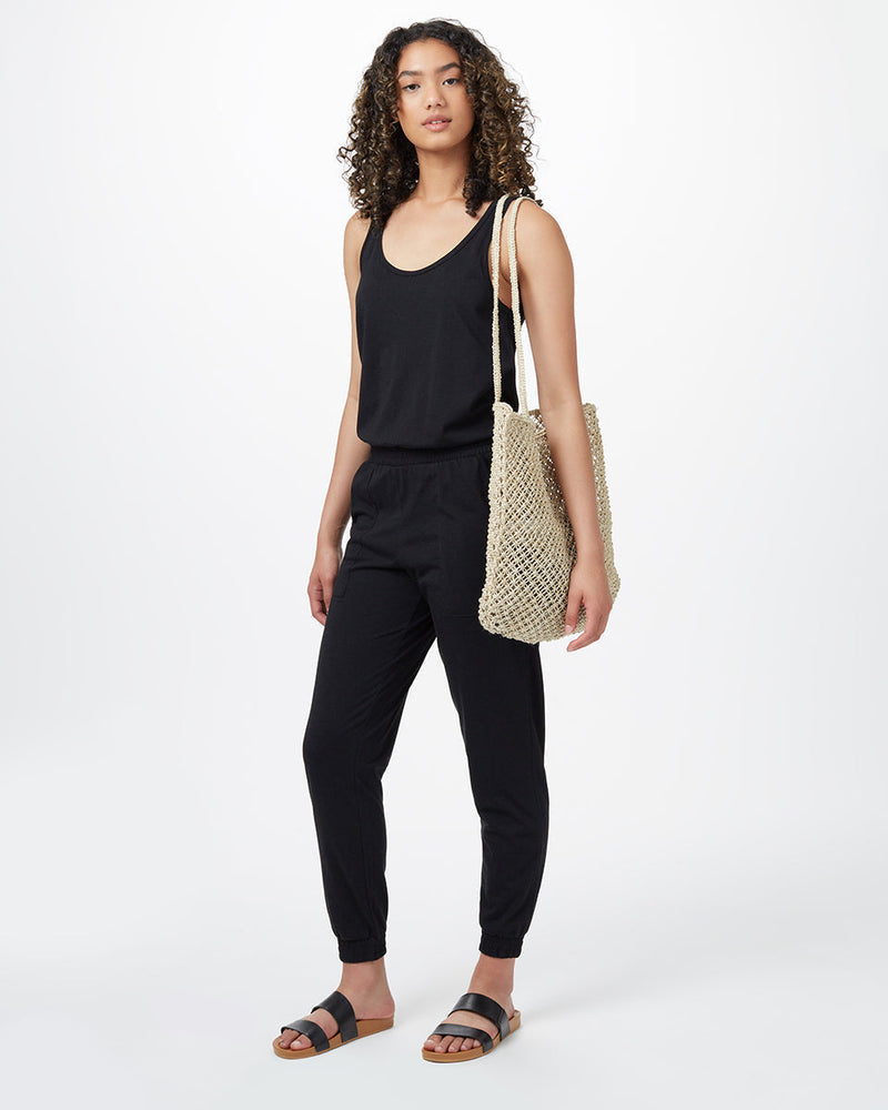 Brown,Beige Reusable Crochet Tote Bag