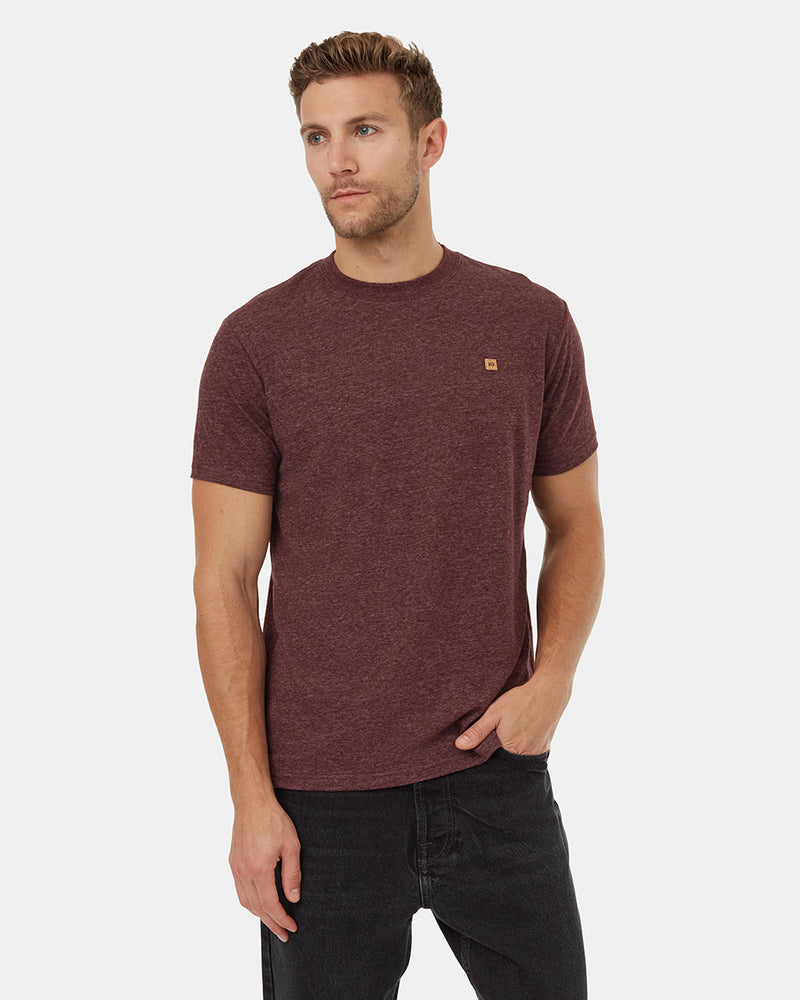 Burgundy-Basic-Tee-Crew-Neck