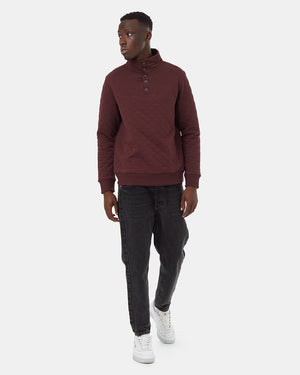 Burgundy-Men_s-Quilted-Sweatshirt