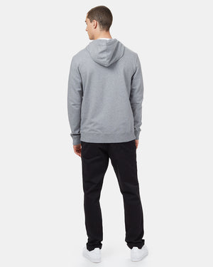 Gray  Men's Eco-Friendly Zip-Up Hoodie