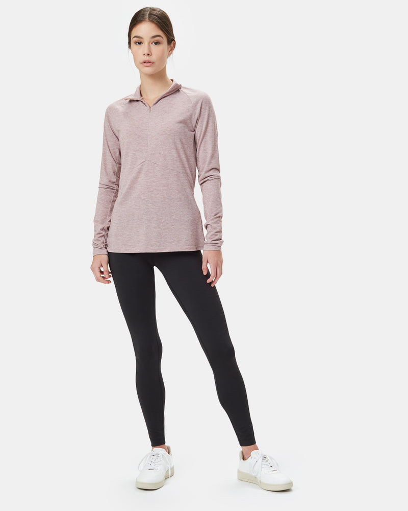 Gray Purple Women's Sport Long Sleeve Top
