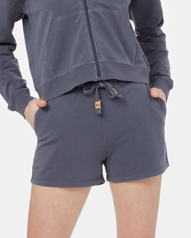 Gray Women's Organic Cotton Shorts