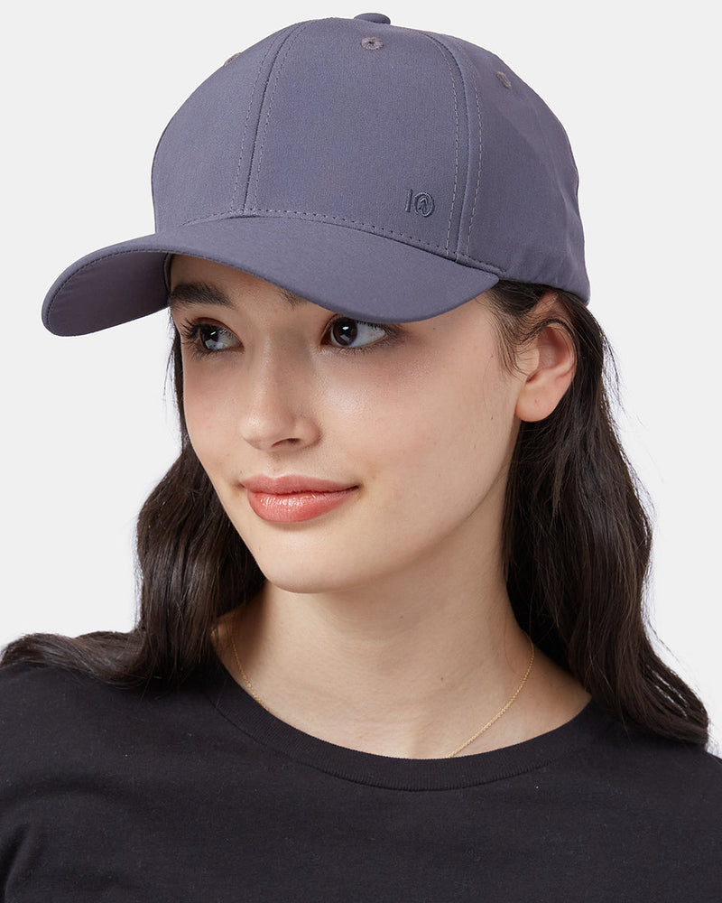 Gray Adjustable Repreve Baseball Cap