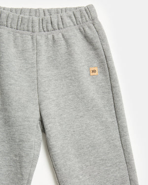 Gray Kids Organic Cotton Sweatpants