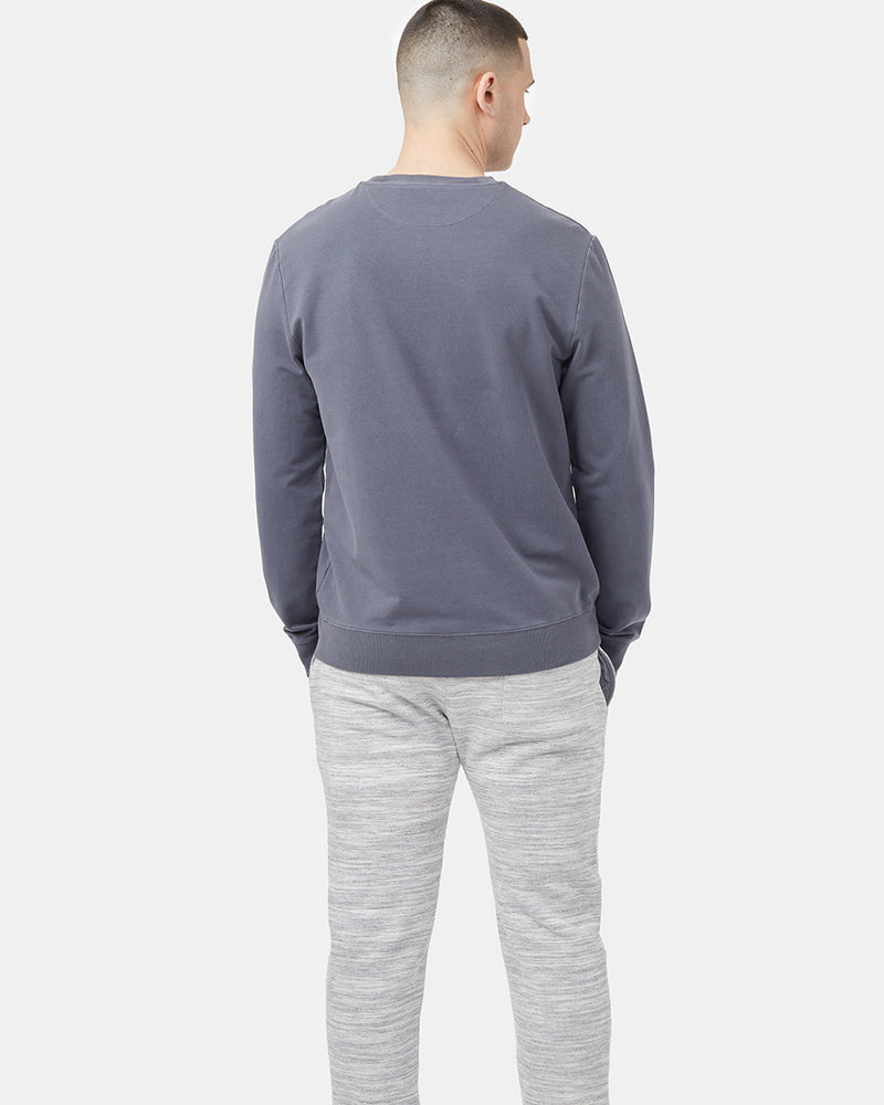 Gray Men's Organic Cotton French Terry Sweatshirt