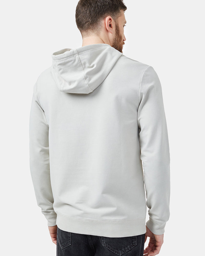Gray Men's Organic Cotton Pullover Hoodie