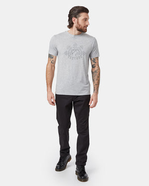 Gray Mountain Crew Neck Graphic Tee