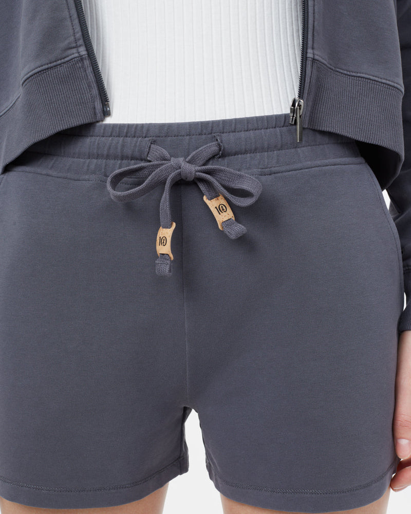 Gray Women's Organic Cotton Shorts