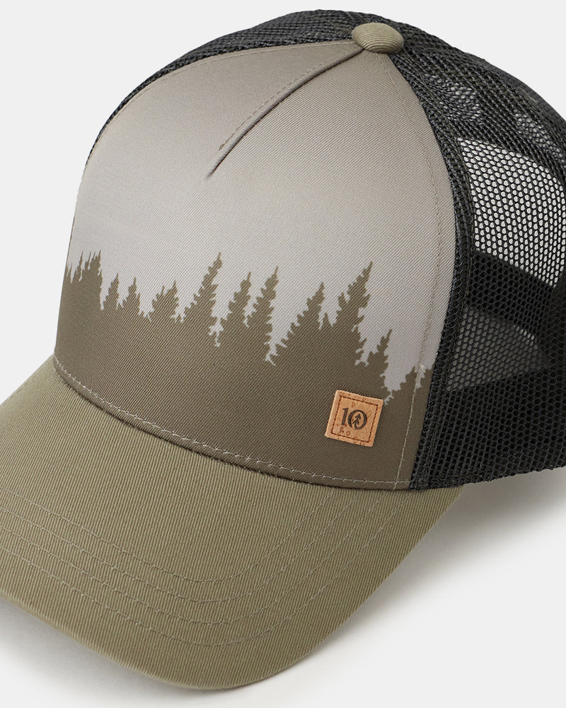 Green-Adjustable-Mesh-Baseball-Cap