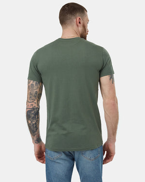 Green-Basic-Cotton-Classic-Tee