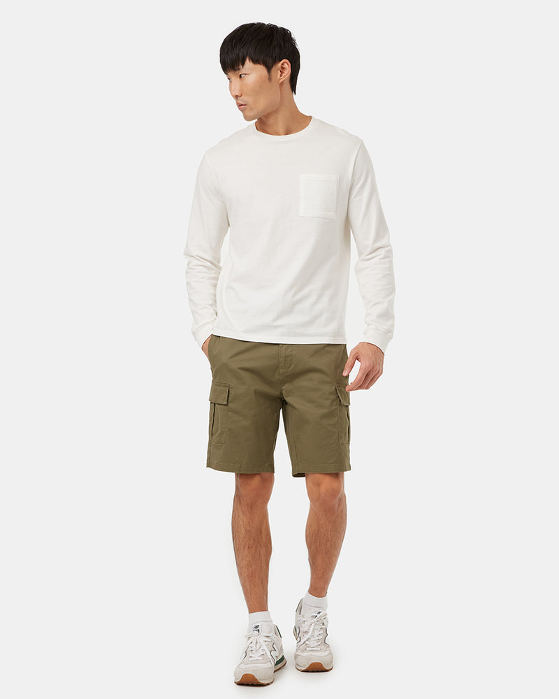 Green-Cotton-Cargo-Short