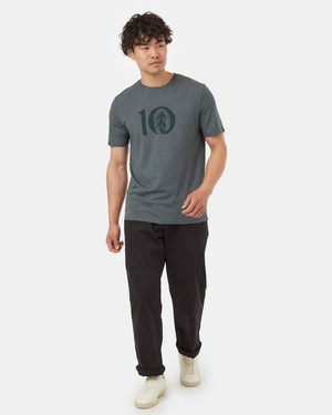 Green-Crew-Neck-Short-Sleeve-T-Shirt