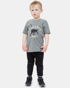 Green Kids Recycled Polyester Graphic Tee