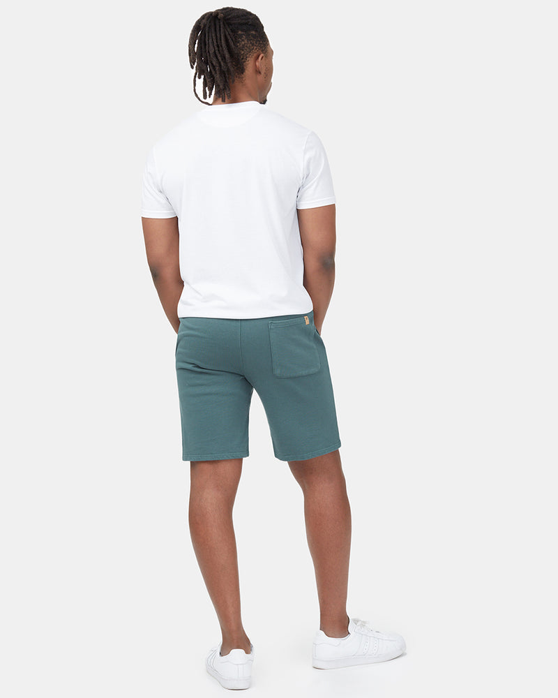 Green Men's Organic Cotton French Terry Sweatshorts