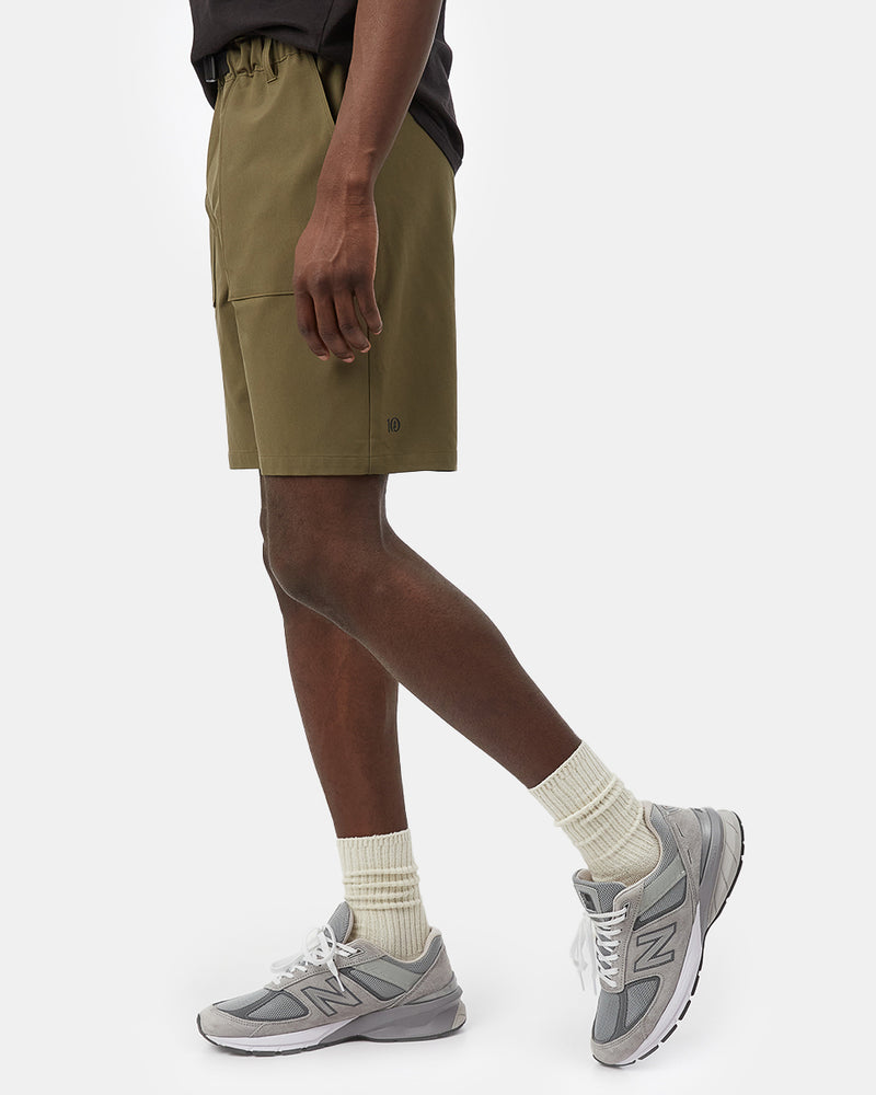 Green Men's Sports Shorts