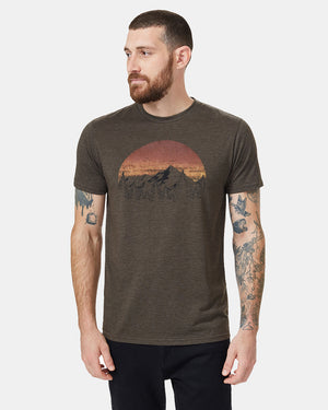 Green Sunset Graphic Tee