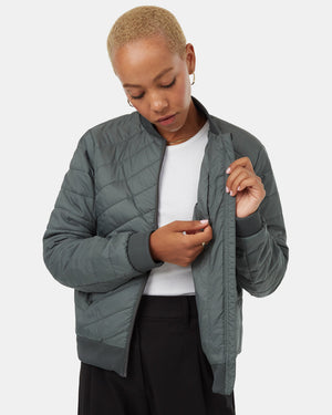 Green-Women_s-Insulated-Bomber-Jacket