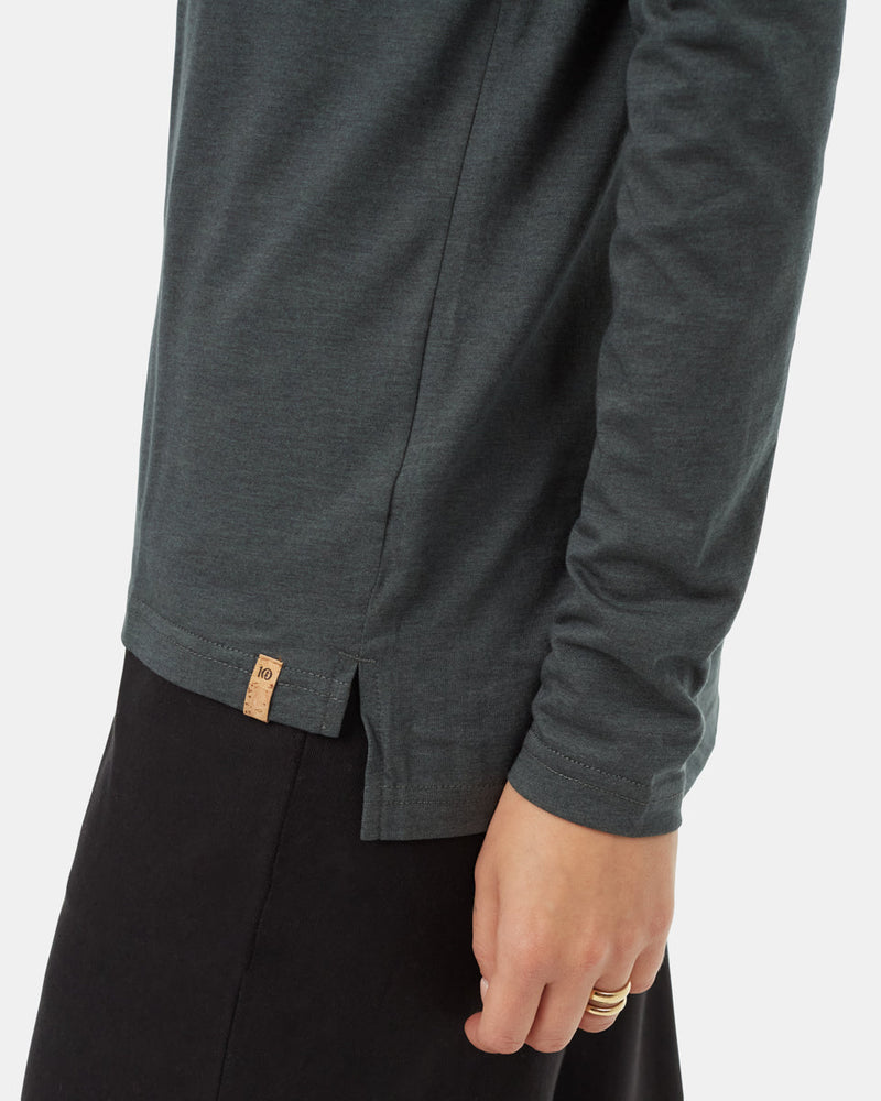 Green-Women_s-Recycled-V-Neck-Long-Sleeve-Top