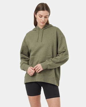 Green-Womens-Eco-Friendly-Pullover-Hoodie