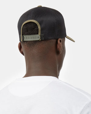 Green Adjustable Mesh Baseball Cap