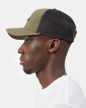Green Adjustable Mesh Baseball Cap