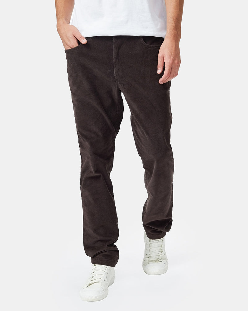 Green Men's Eco-Friendly Corduroy Trousers