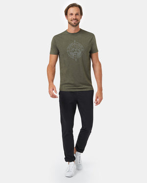 Green Men's Eco-Friendly Graphic Tee