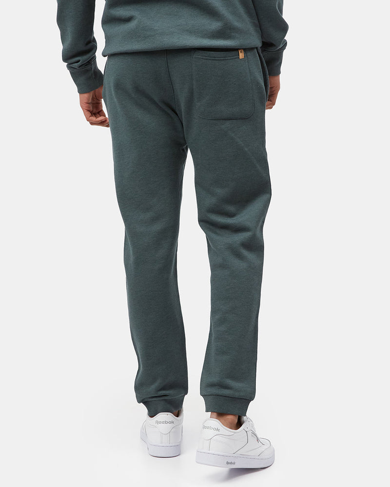 Green Men's Organic Cotton Graphic Sweatpants