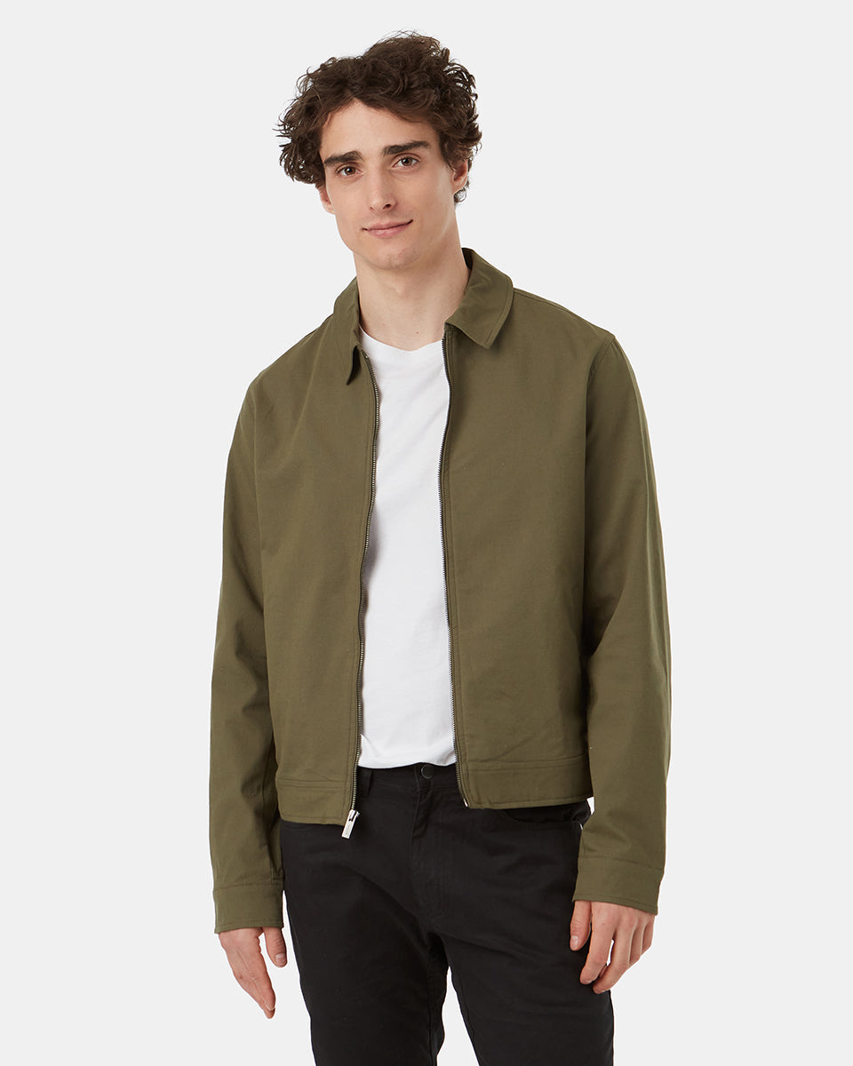 Mens Harrington Jacket Organic Cotton