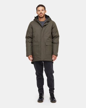 Green Men's Repreve Parka Jacket