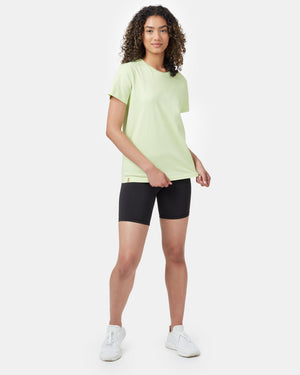 Green Organic Cotton Crew Neck T-Shirt