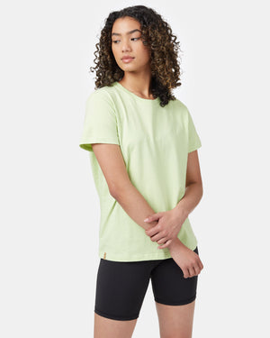 Green Organic Cotton Crew Neck T-Shirt