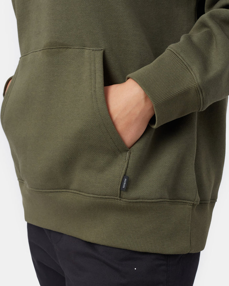 Green Organic Cotton Oversized Hoodie