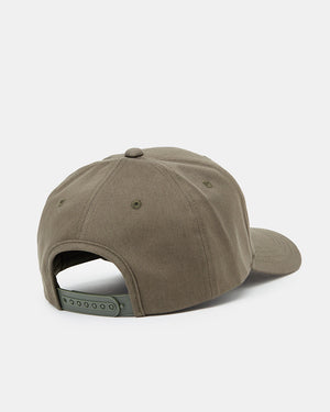 Green Organic Cotton Snapback Hat