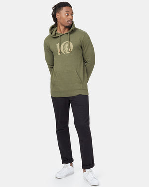 Green Tree Graphic Pullover Hoodie