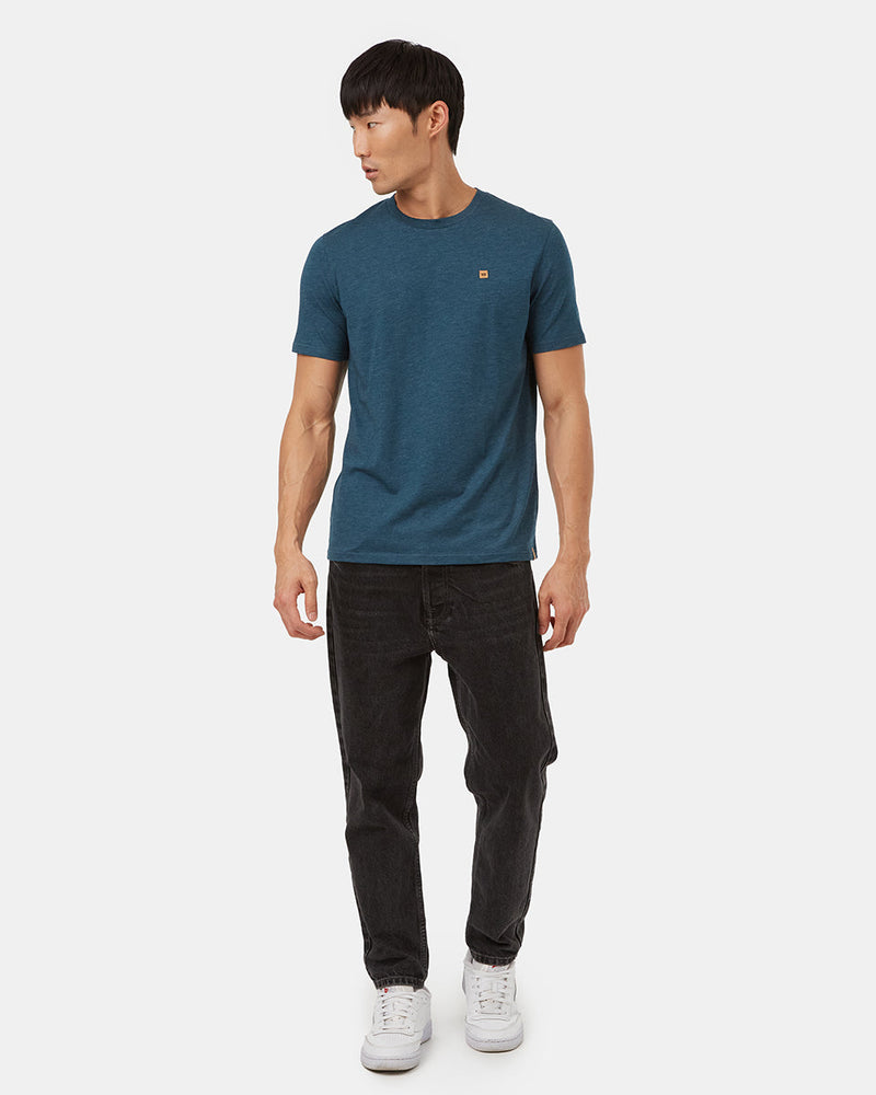 Recycled Polyester Crew Neck Tee